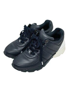 CHANEL 靴 CHANEL | Shoes | Bnib Rare 27 Chanel Leather And Rubber Sneakers